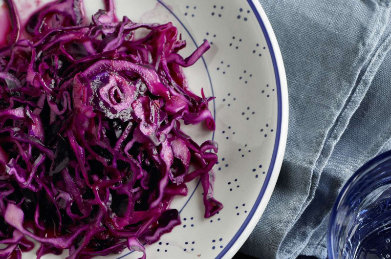 Salade de chou rouge