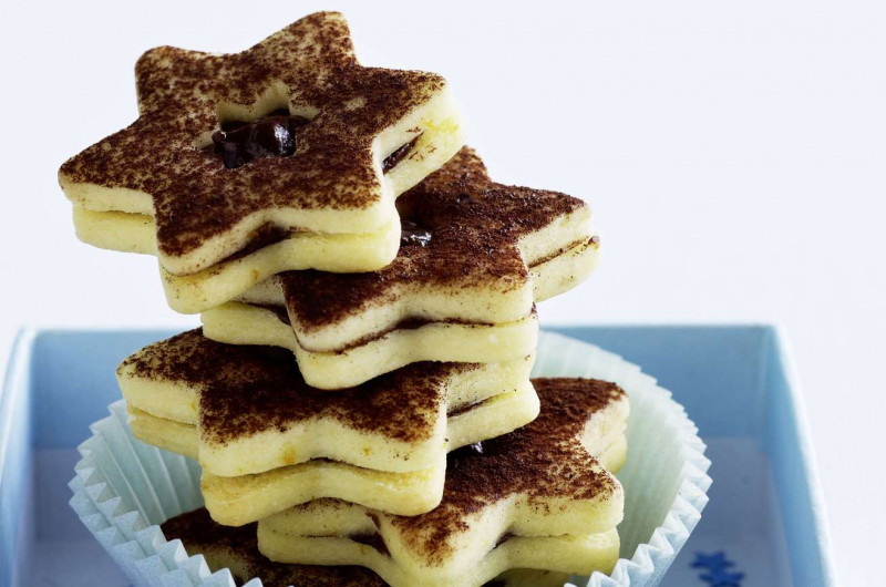 Etoiles à l’orange et au chocolat