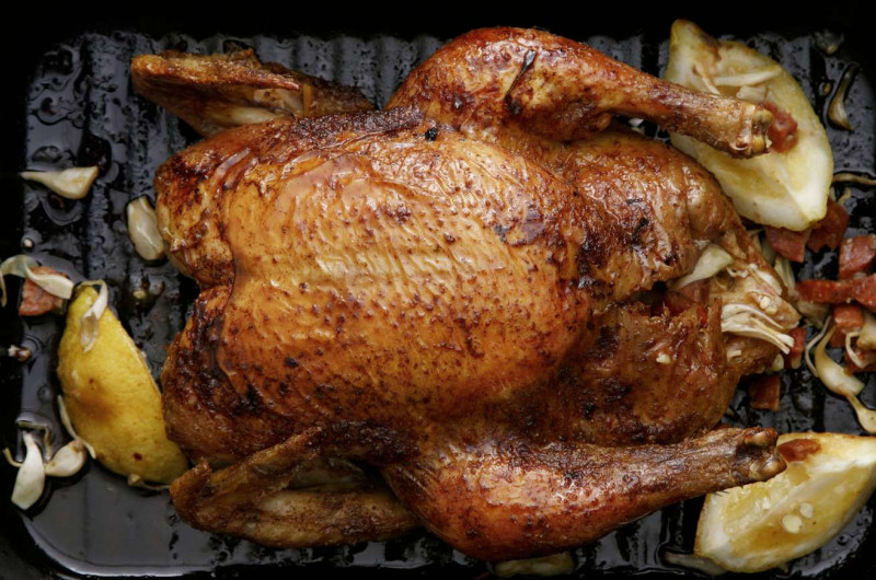 Poulet aux 40 gousses d’ail