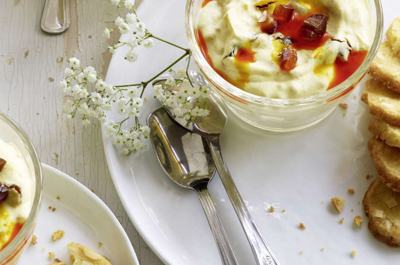 Sablés au safran et aux amandes