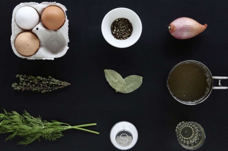 Sabayon au vin blanc