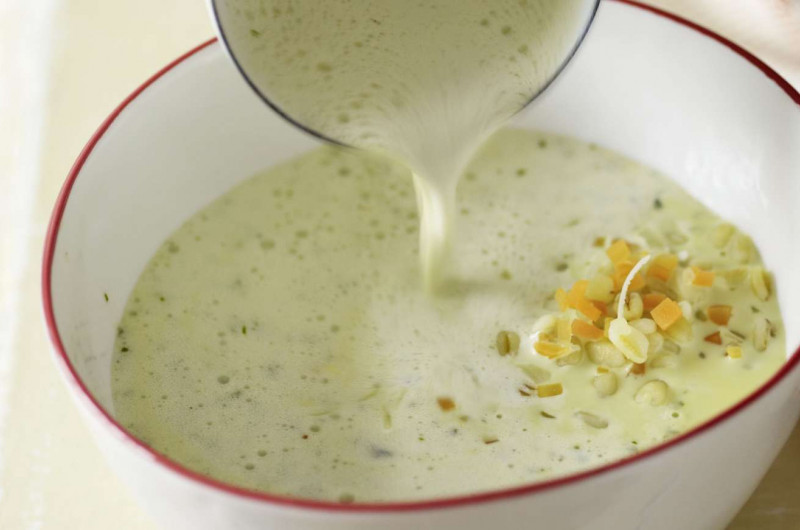 Velouté à l’ail des ours