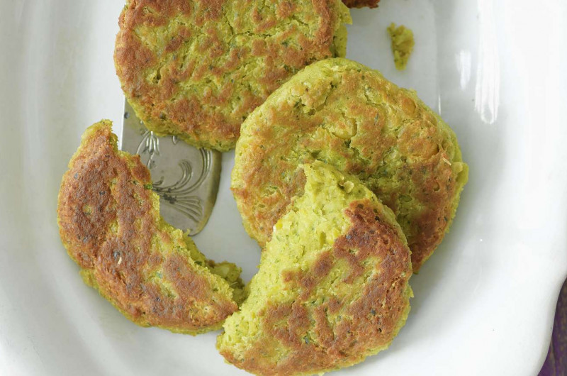 Galette aux pois chiches