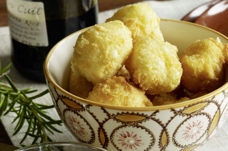 Gougères au fromage de brebis
