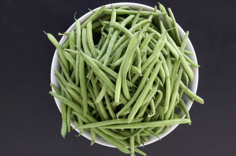 Haricots verts séchés