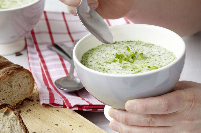 Velouté au cresson
