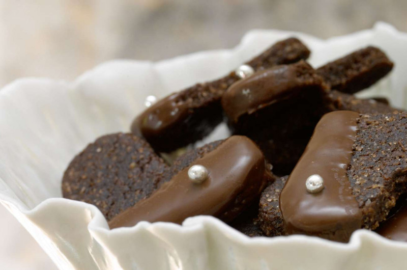 Cœurs au chocolat