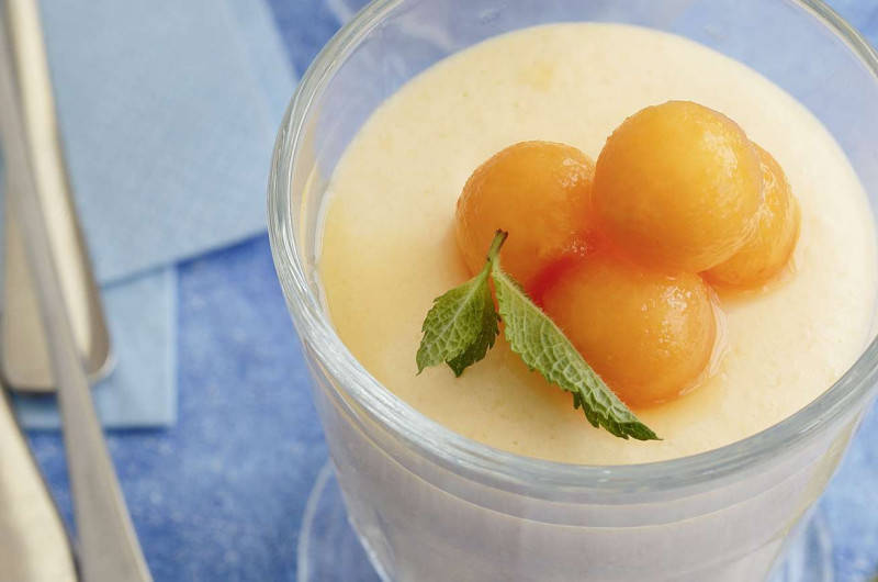 Mousse de melon