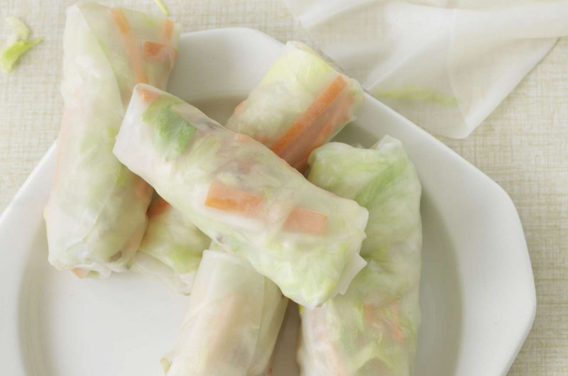 Rouleaux de printemps froids