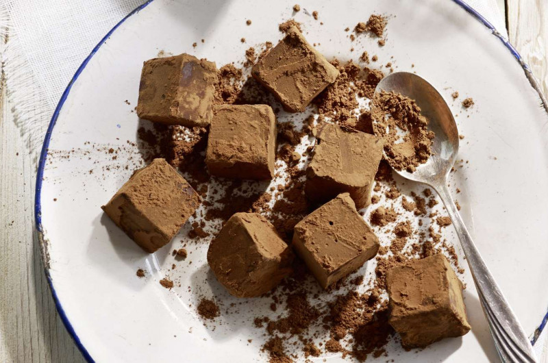 Pavés au chocolat à l’huile d’olive