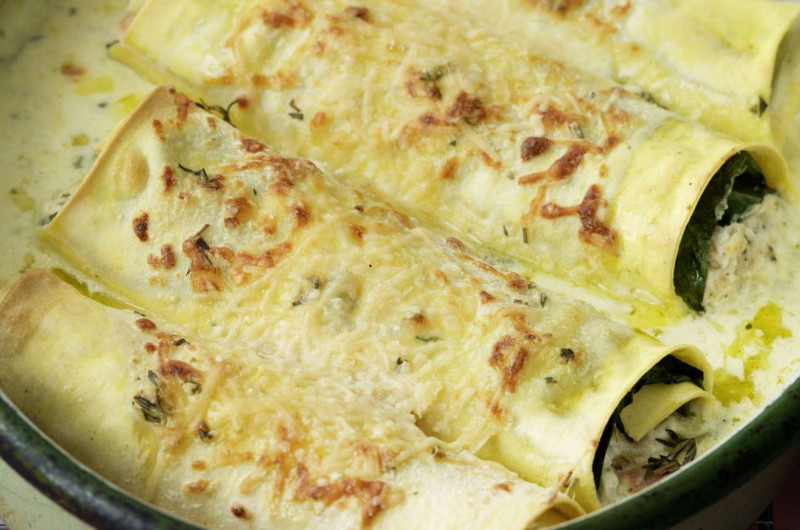 Cannelloni de poisson