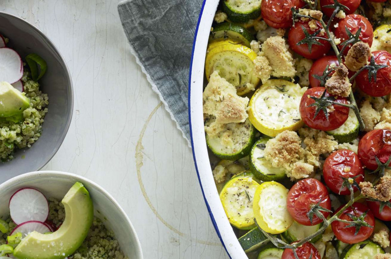 Crumble de courgettes