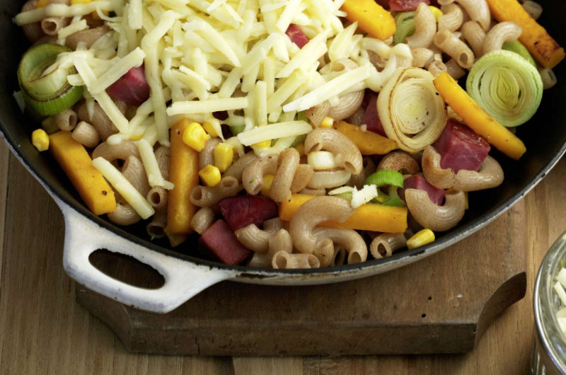 Poêlée de cornettes d’épeautre pur