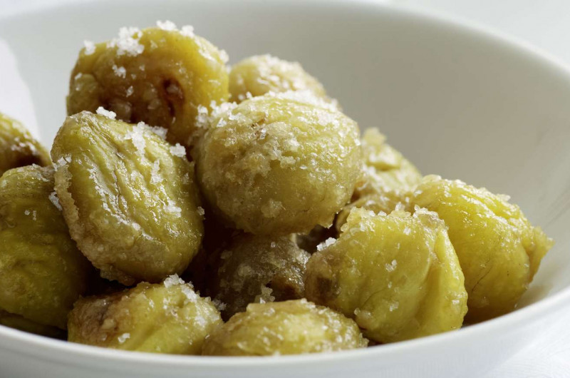 Marrons à la fleur de sel