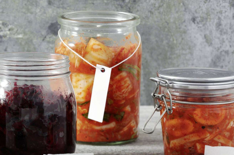 Kimchi de chou blanc à la pomme