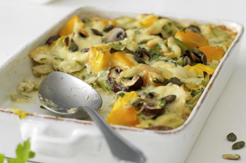 Gratin de légumes d’automne