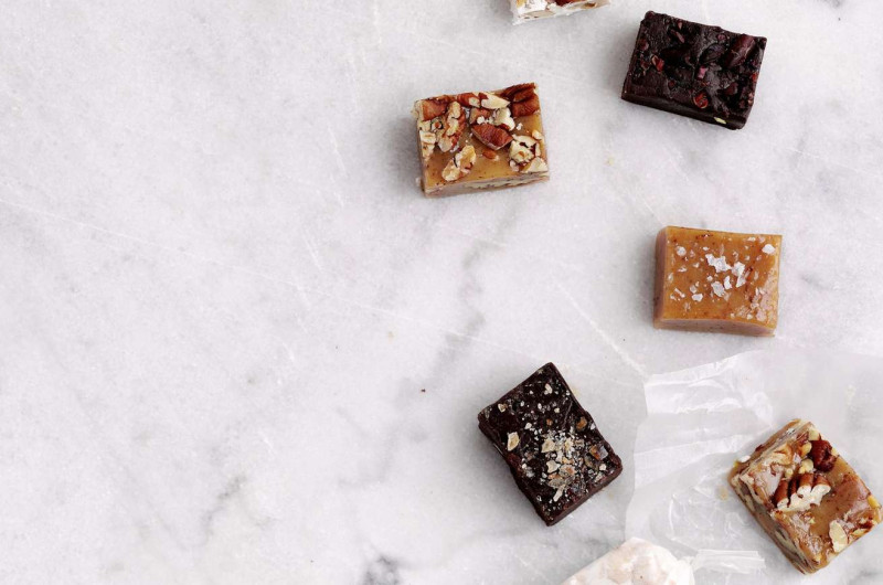 Caramels à la fleur de sel