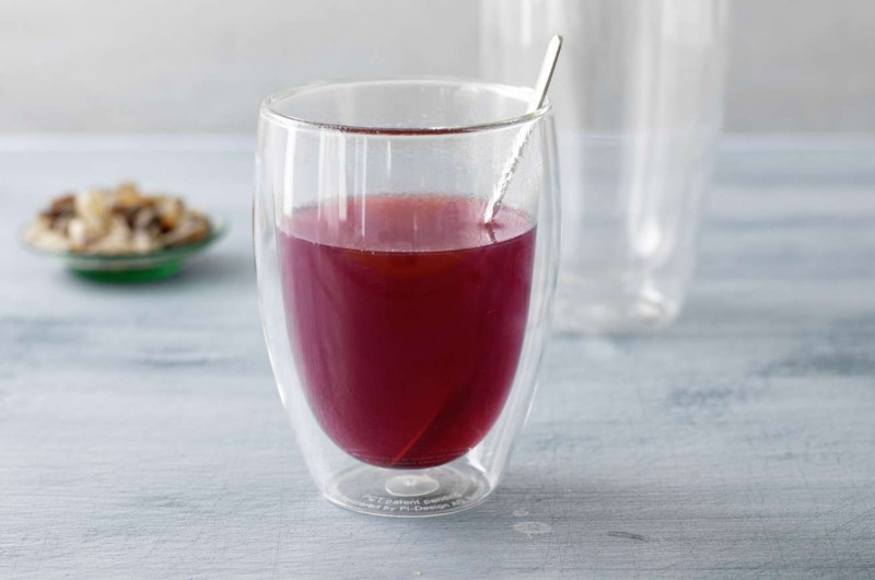 Punch rouge à la vanille