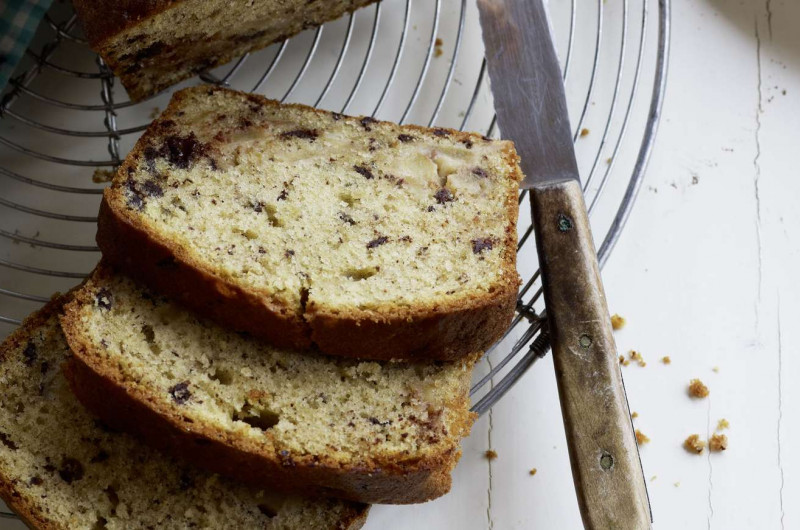 Cake au chocolat et aux pommes