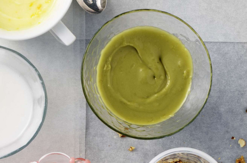 Glaçage au matcha