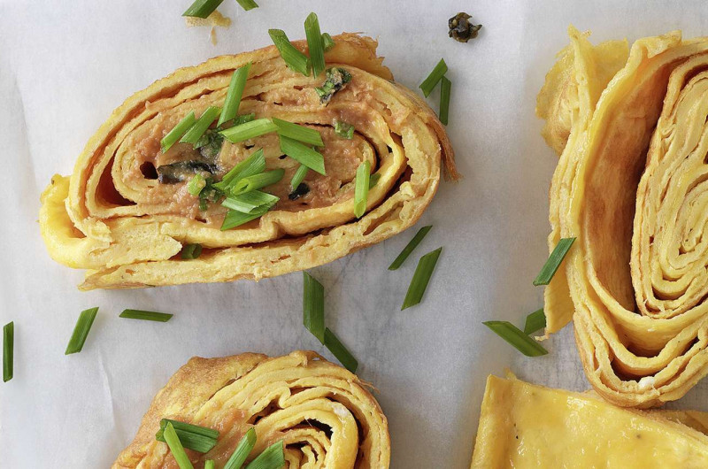 Omelette japonaise