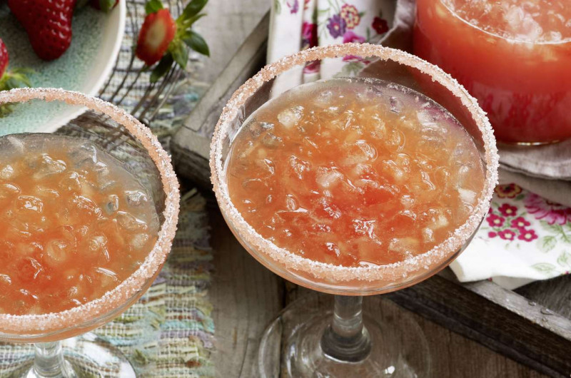 Margarita à la fraise