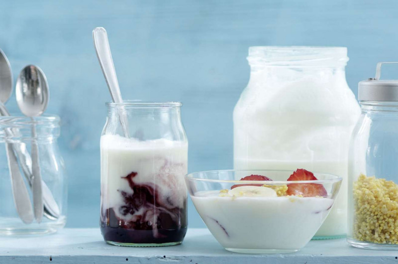 Yogourt aux cerises
