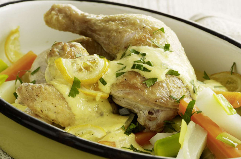 Poulet aux citrons confits