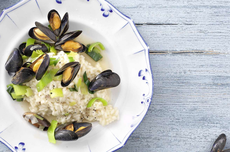 Risotto aux moules