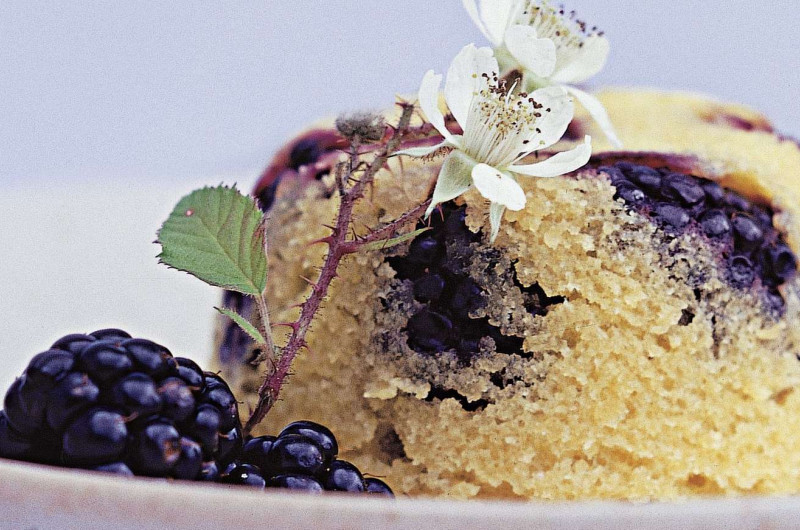 Pudding aux mûres