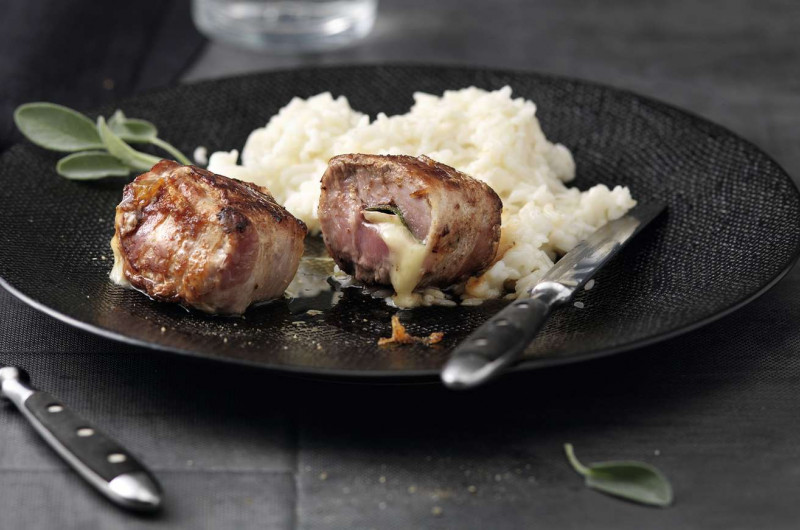 Médaillons de porc farcis
