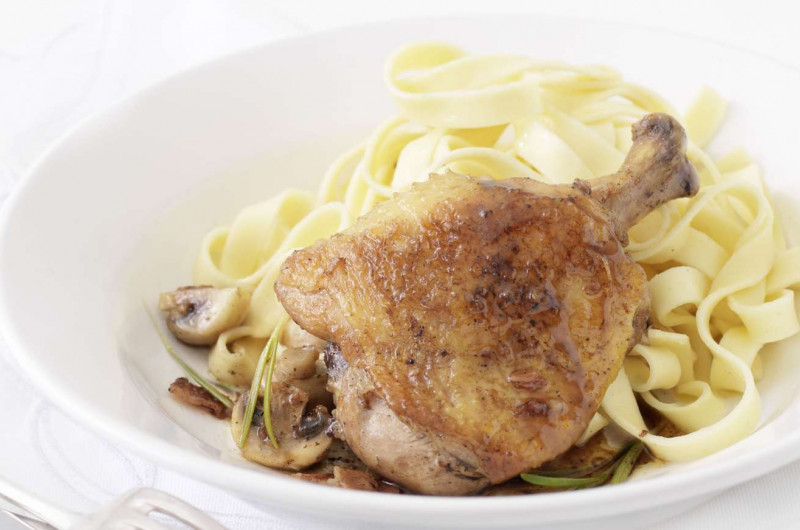 Poulet au miel et au vinaigre balsamique