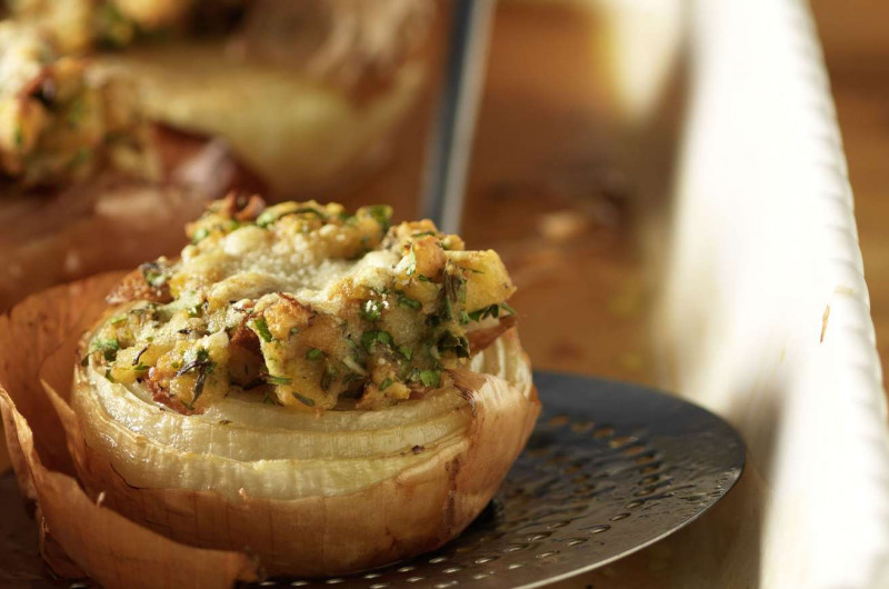 Oignons gratinés