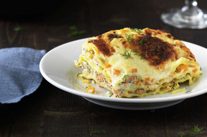 Lasagne au saumon