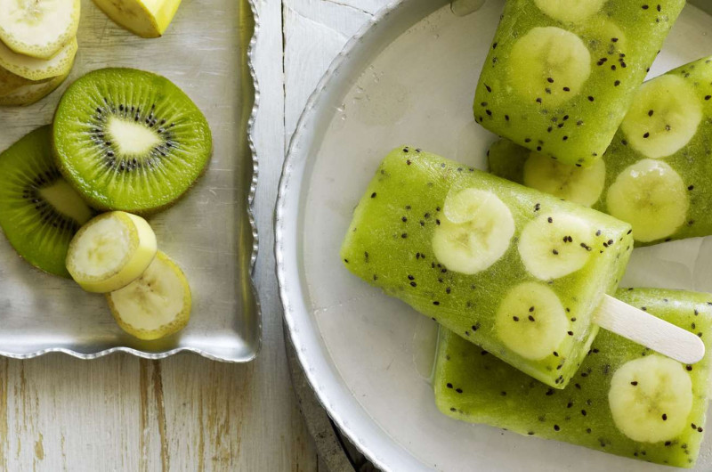 Glace kiwi-banane