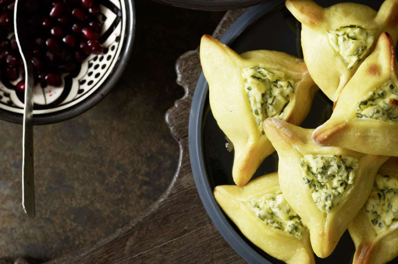 Pâtisseries orientales au fromage frais