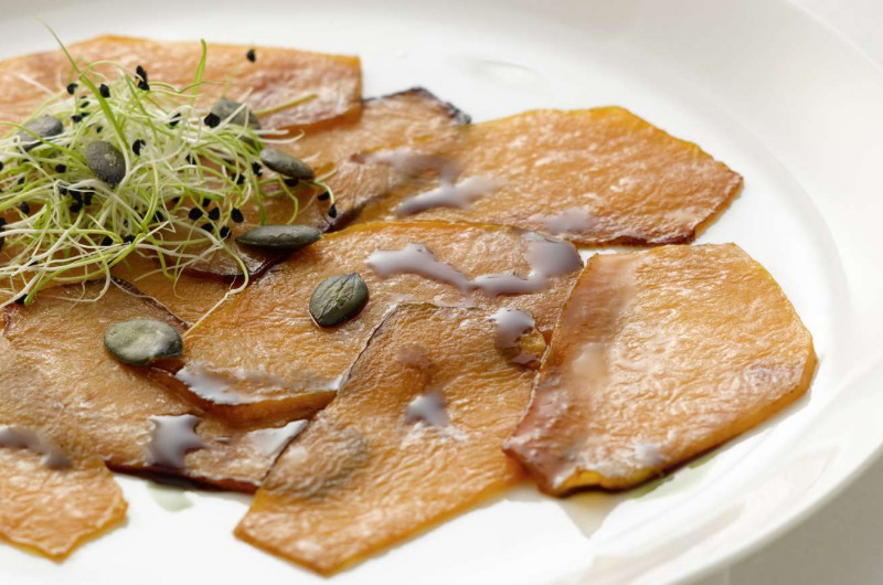 Carpaccio de courge
