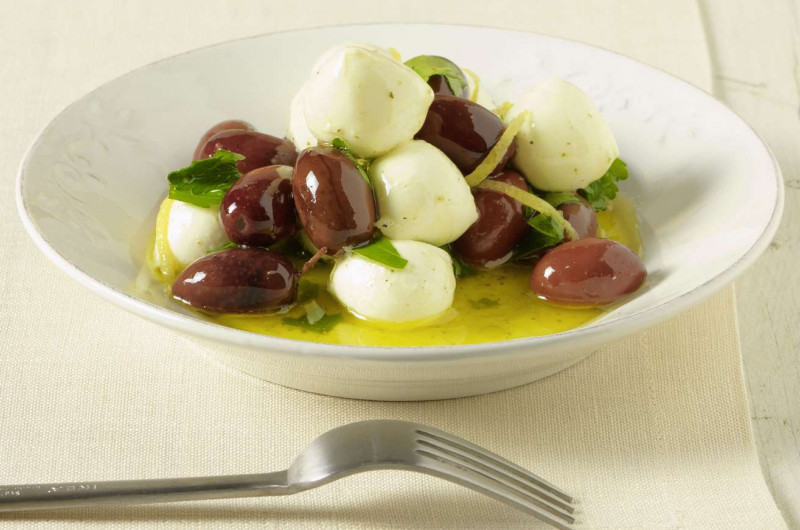 Mozzarelline marinées