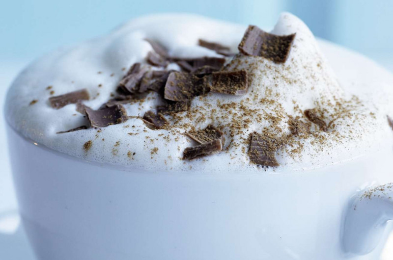 Cappuccino épicé au chocolat