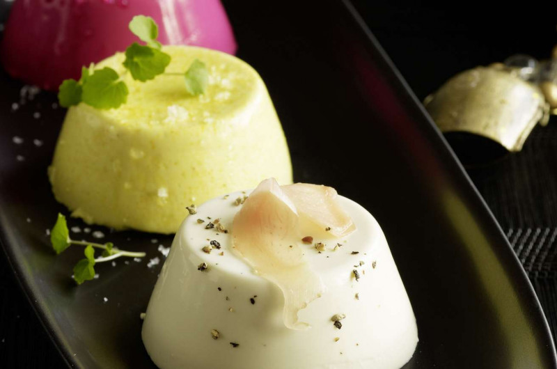 Panne cotte salées