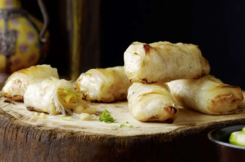Rouleaux de printemps aux crevettes