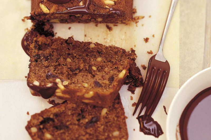 Cake aux marrons et aux pignons