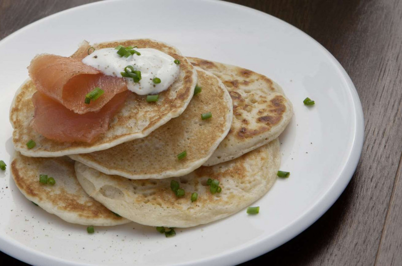 Blinis au saumon