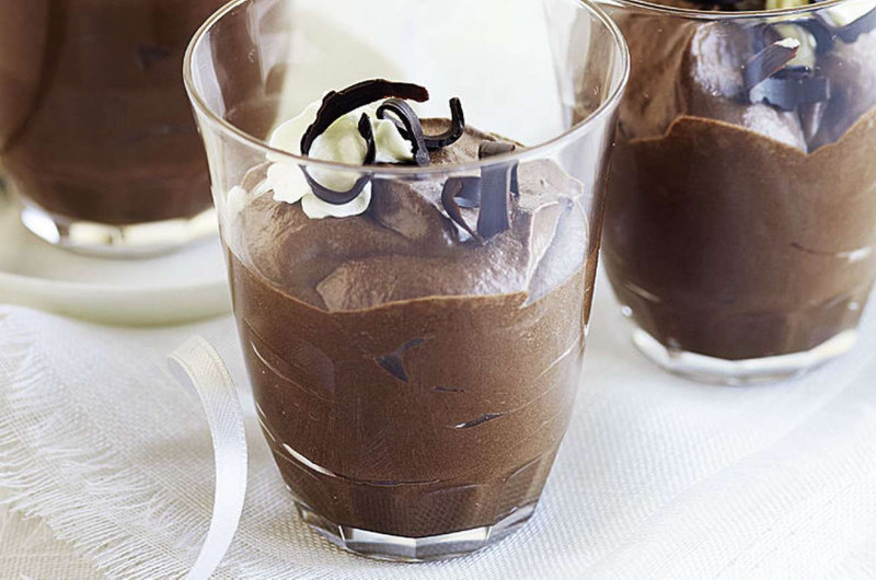 Mousse au chocolat noir