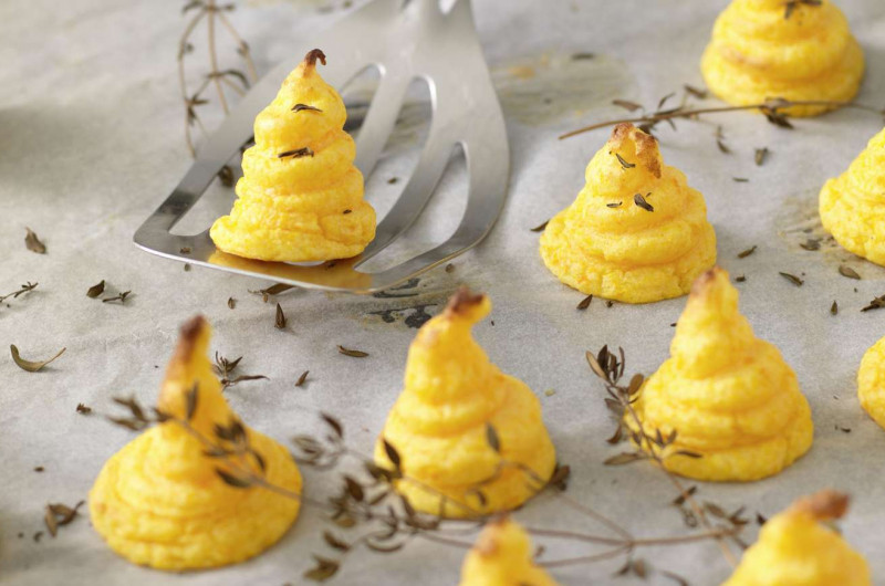 Pommes duchesses à la courge