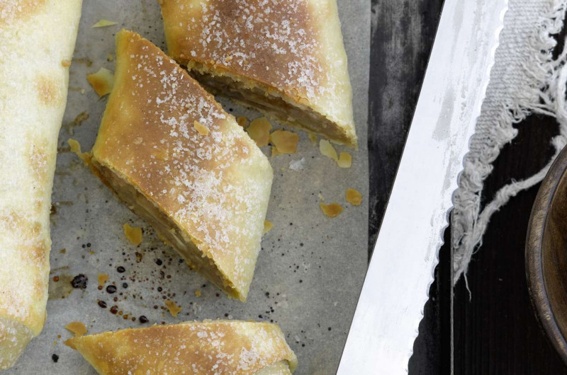 Petits strudels aux marrons