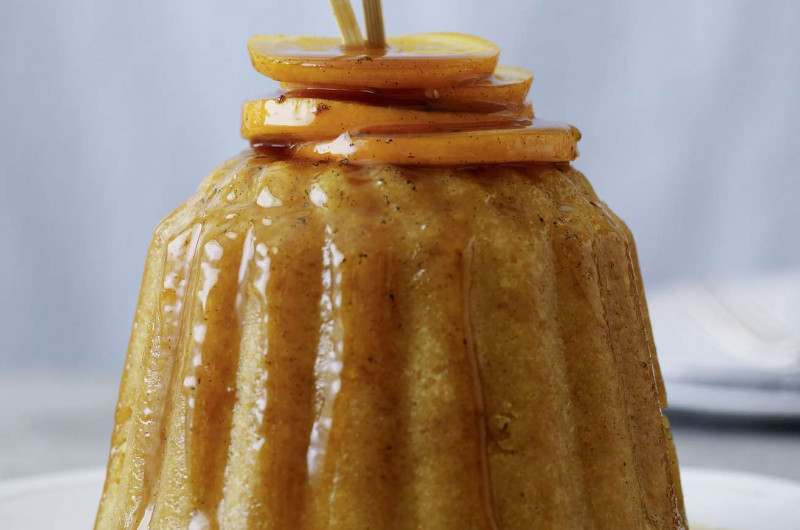 Flan à l’orange