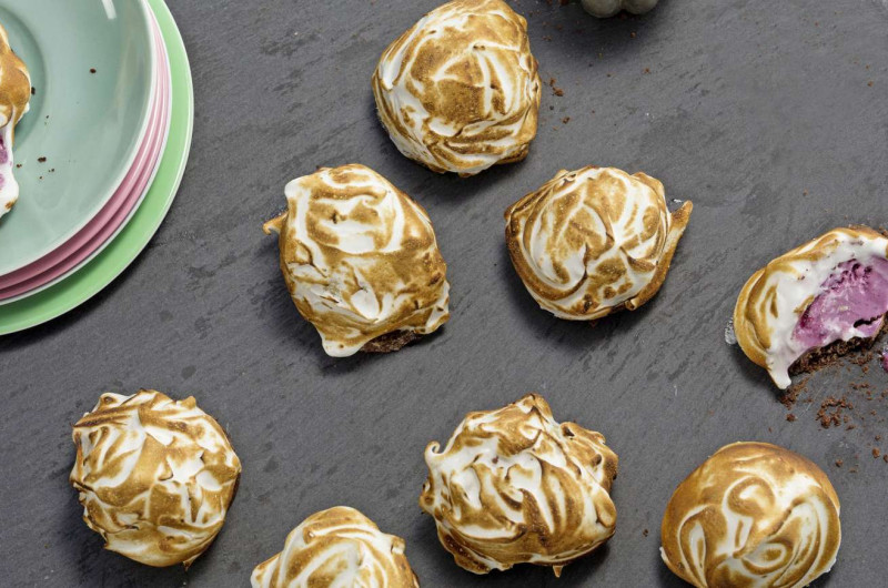 Baked Alaska aux baies des bois