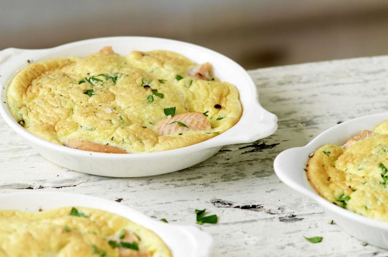 Gratin de poisson à la noix de coco