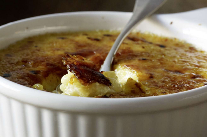 Riz au lait façon crème brûlée